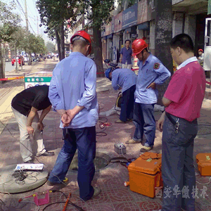 电缆故障测试现场环境